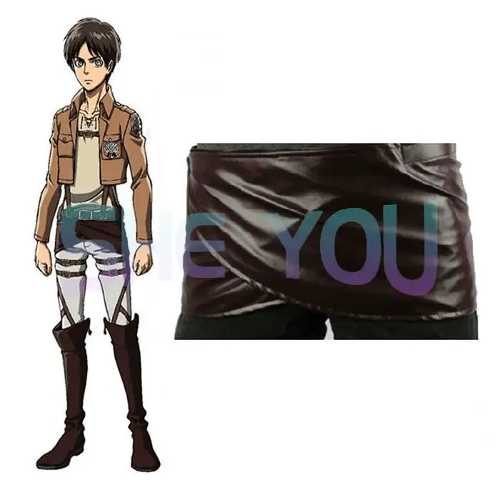 

Костюм для косплея «атака на Титанов», кожаная юбка в японском стиле аниме, с регулируемой талией