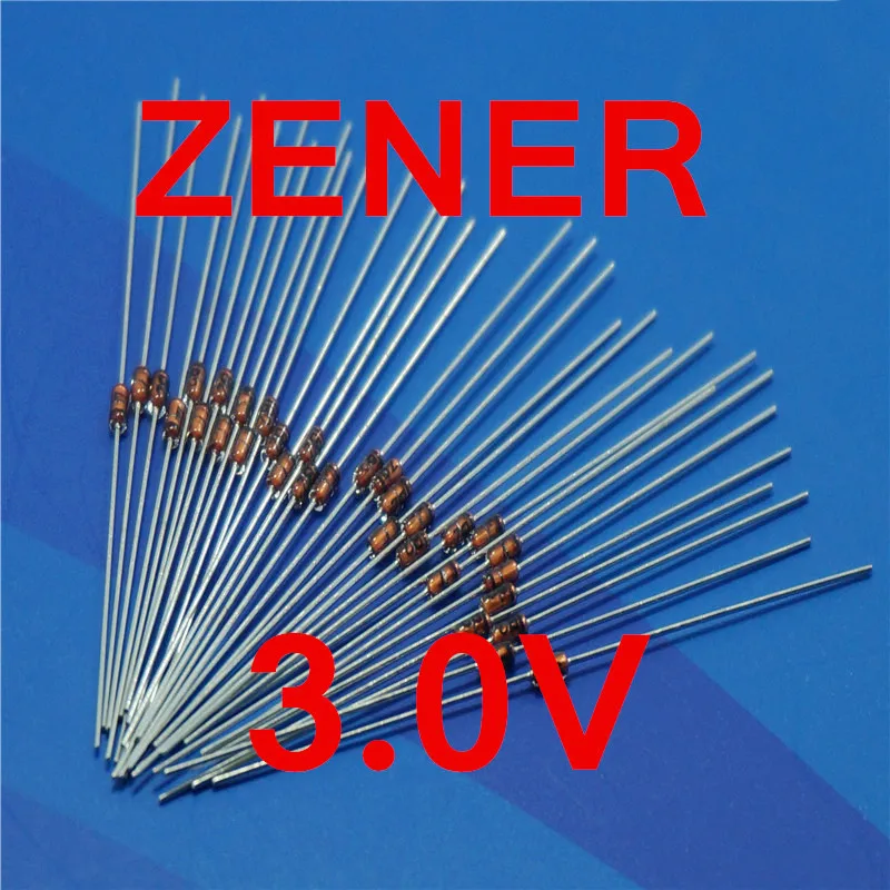 (500 шт./лот) 3 0 В 1/2 Вт Zener диодный 5 DO-35 упаковка. | Строительство и ремонт