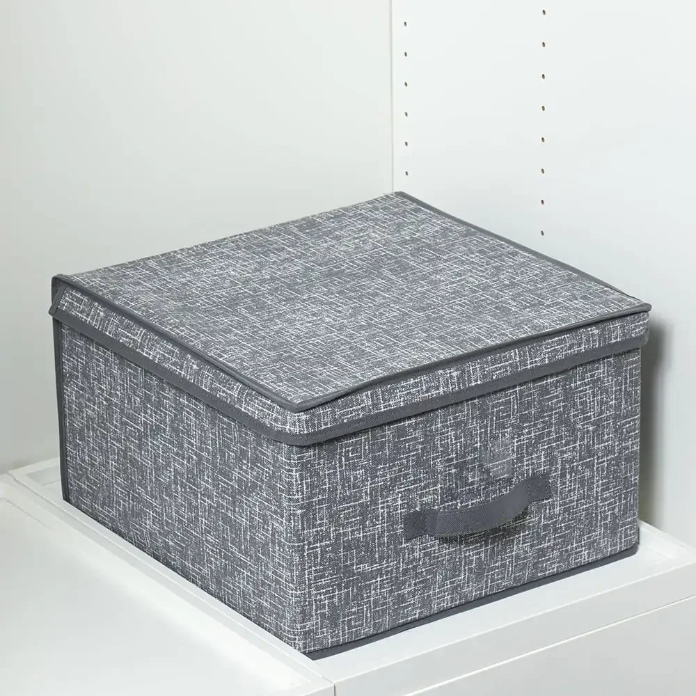 

Graph Line Jumbo Non-Woven Storage Box with Label Window Fast Transportation