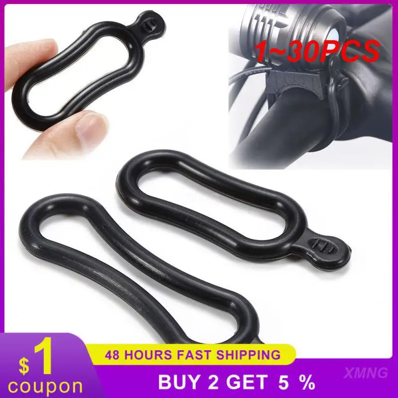 

1 ~ 30 шт., Гибкая Универсальная регулируемая Резиновая лента для крепления на велосипеде