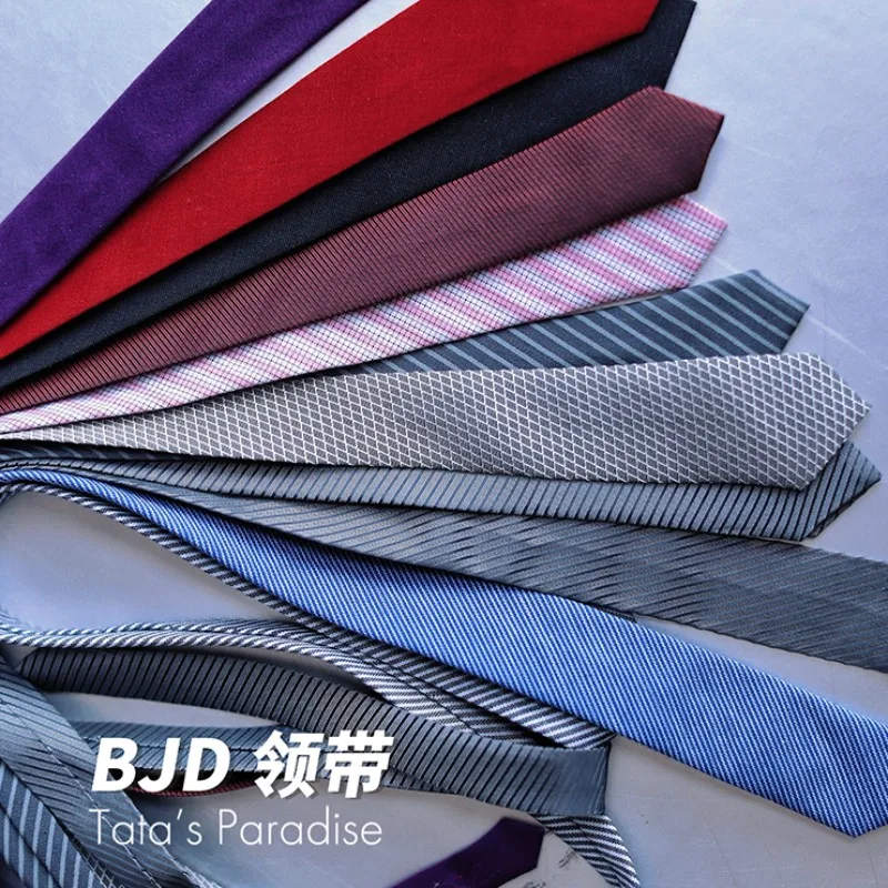 

BJD doll clothes multicolor tie necktie for 1/3 1/4 bjd dolls mini toy for girl boy gift doll accessories