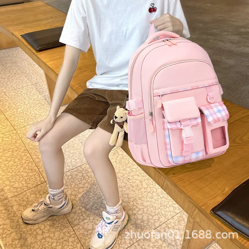 Детские школьные ранцы для девочек детский ортопедический рюкзак учеников