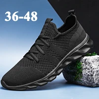 mens sneaker hot sale light man running shoes comfortable breathable casual antiskid and wear resistant jogging sport shoes