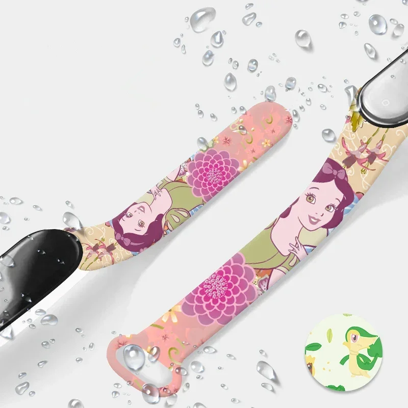 Детские цифровые часы Disney Мультяшные экшн-фигурки Белоснежки светодиодные