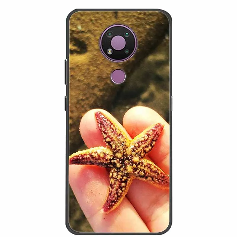 Чехол для Nokia 3 4 5 милый мягкий силиконовый защитный бампер из ТПУ задние Чехлы