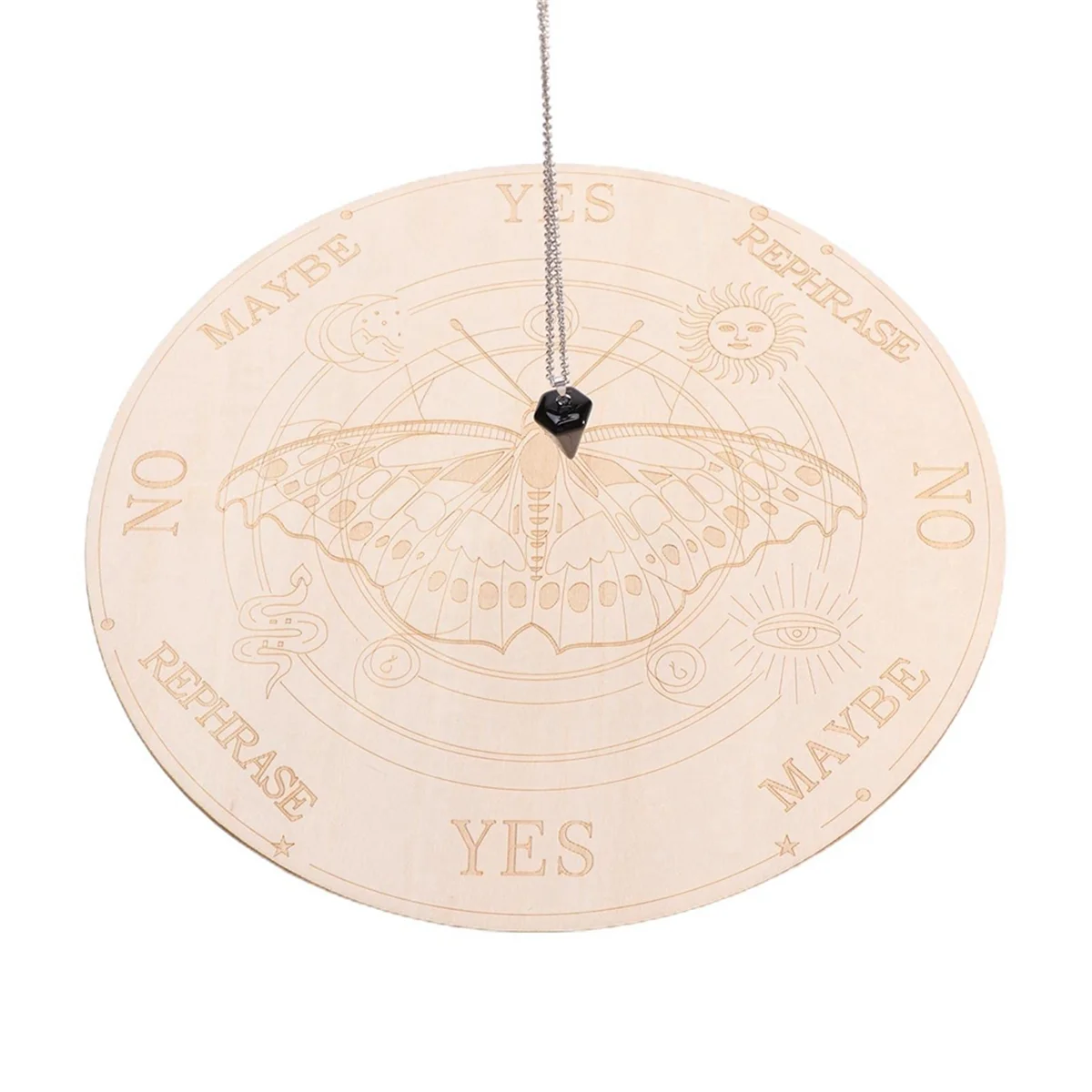 Звездная маятниковая доска для гадания метафизическая сообщений деревянная с