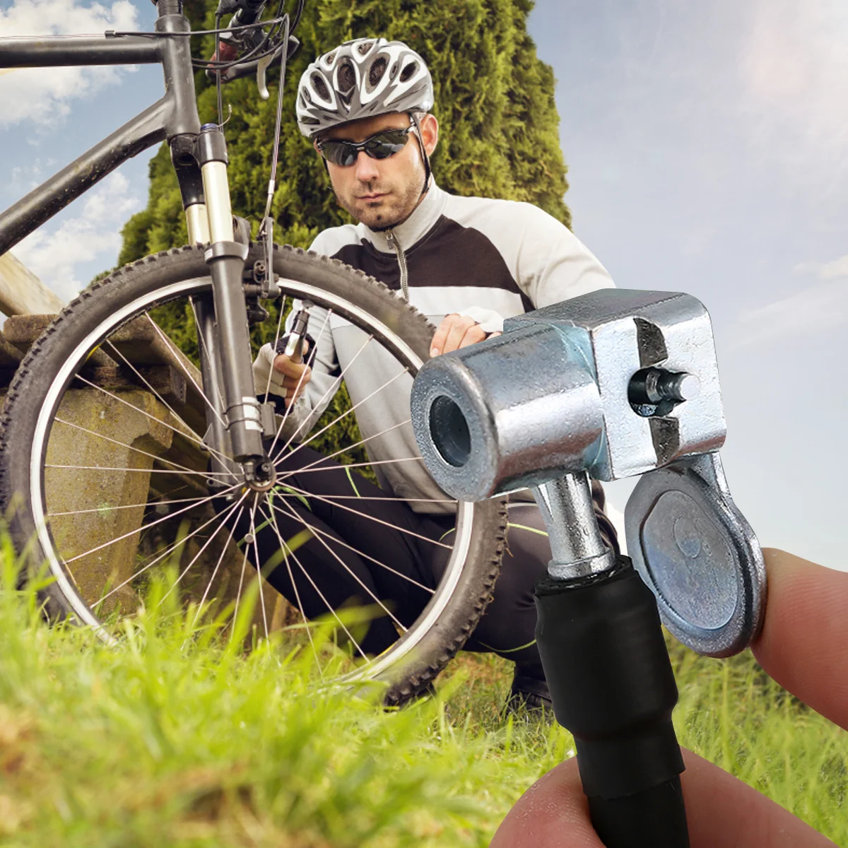 

1 Pc Extension Prime Extension Inflator Adapter for Tire Car Air Pump