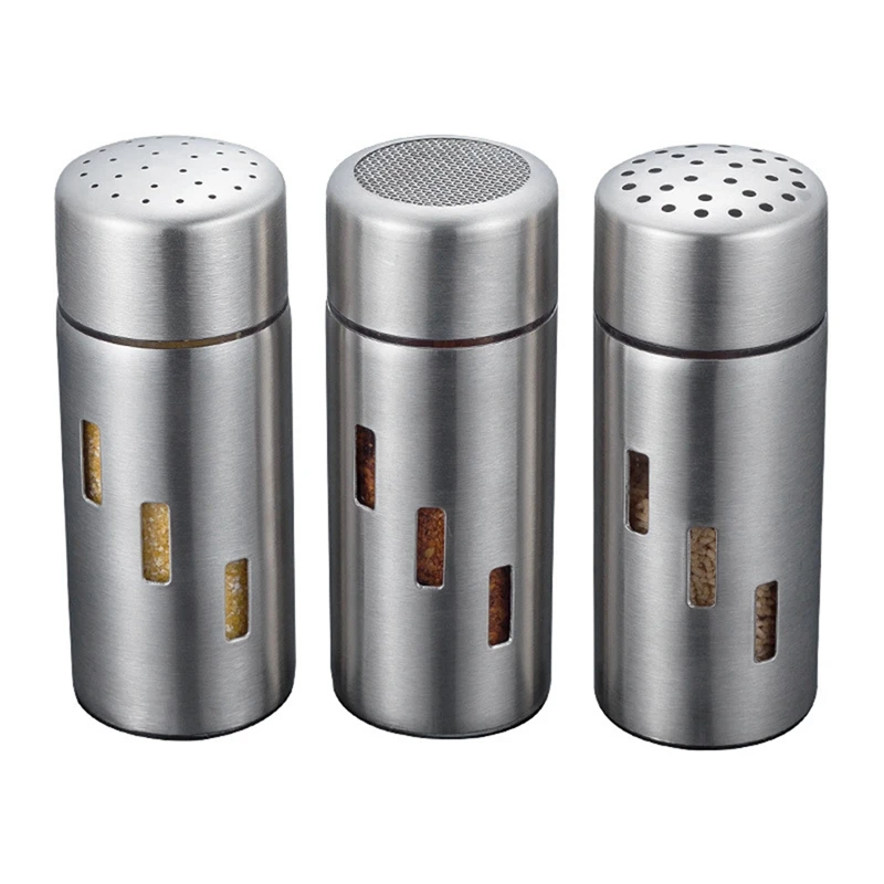 

Пустые контейнеры для хранения приправ, многоразовые шейкеры с крышкой для специй, соли, перца, трав и порошков