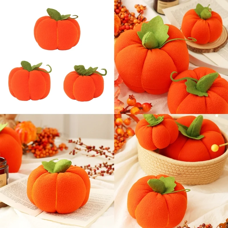 

Soft and Comfy Pumpkin Throw Pillow, Perfect for Home Decor or Kids Gift