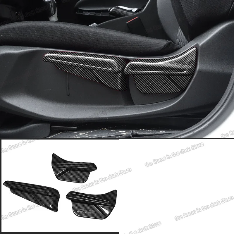 

Регулируемая ручка для сиденья автомобиля из углеродного волокна abs для honda fit jazz 2020 2021 gr gs аксессуары для украшения интерьера 2022 Спорт