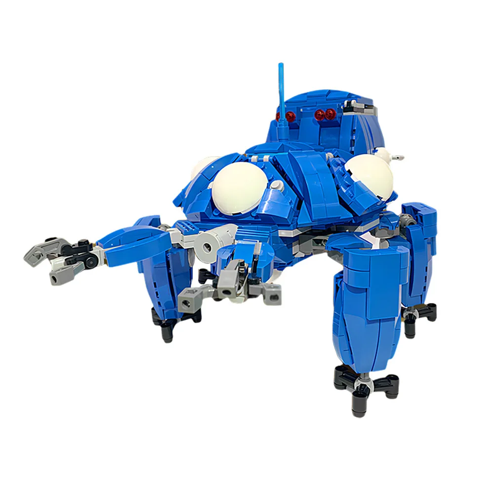 

Building Block Mecha Smart Kit Tachikoma Anime Figure Walker/Roller Tank Spider Combat Vehicle Brick Model DIY Kids Toy Gifts