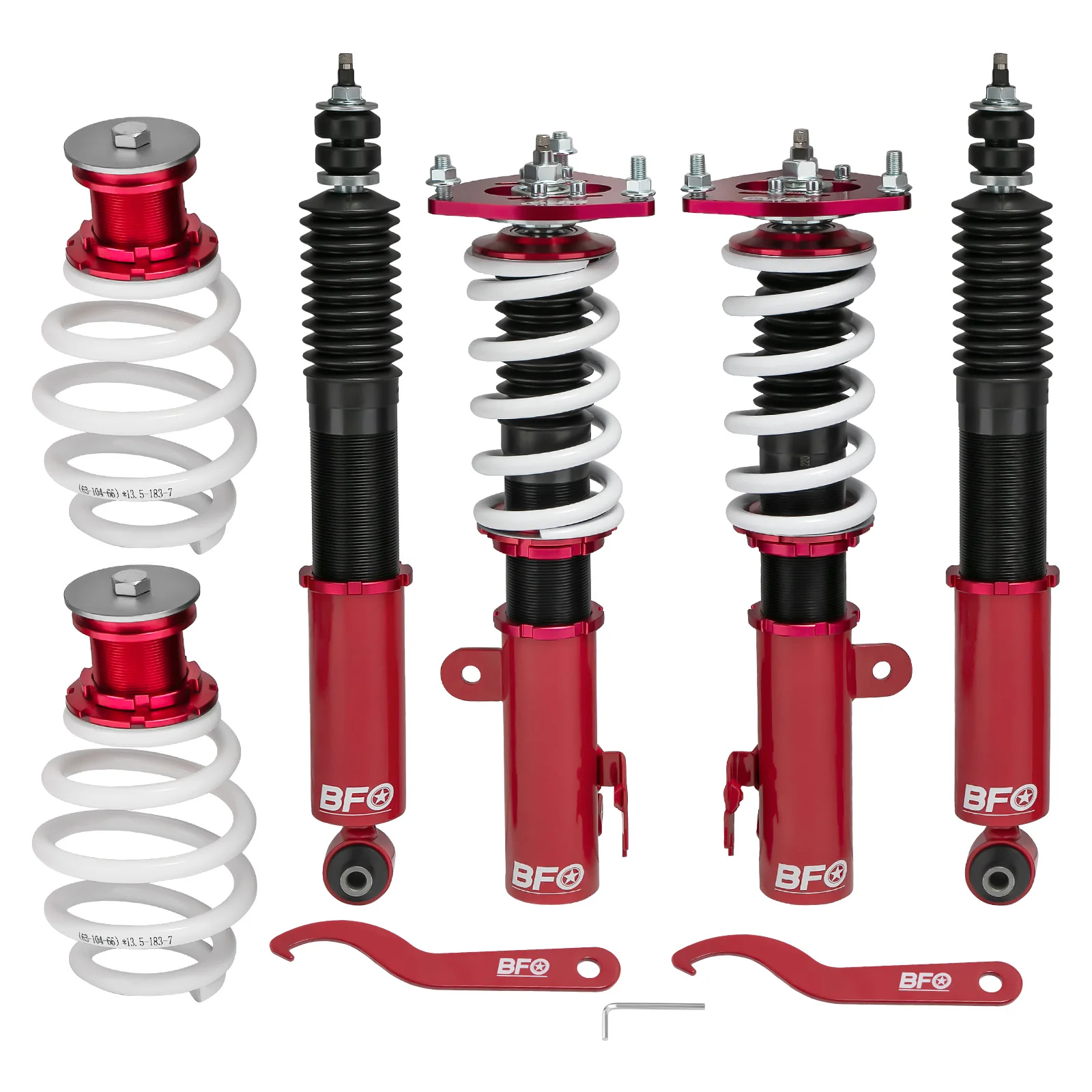 

Full Adjustable 24-Way Coilovers Shocks Springs Kit For Scion TC 2011-16 AGT20