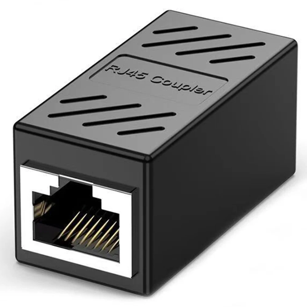 Сетевой удлинитель RJ45, 2 шт., Ethernet-кабель 8P8C, удлинитель, адаптер, гигабитный интерфейс, разъем «гнездо-гнездо»