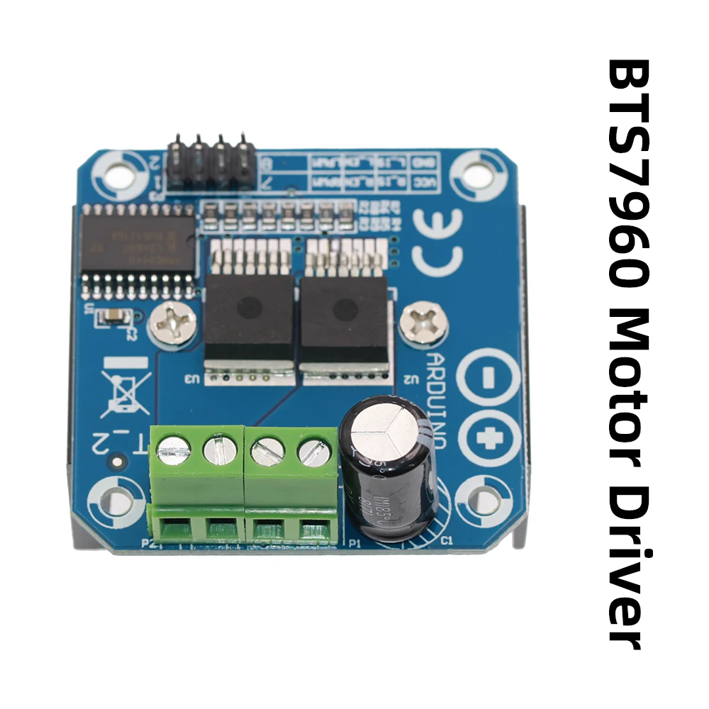 

Двойной BTS7960 43A H-bridge модуль драйвера двигателя высокой мощности/diy Диагностика тока смарт-автомобиля