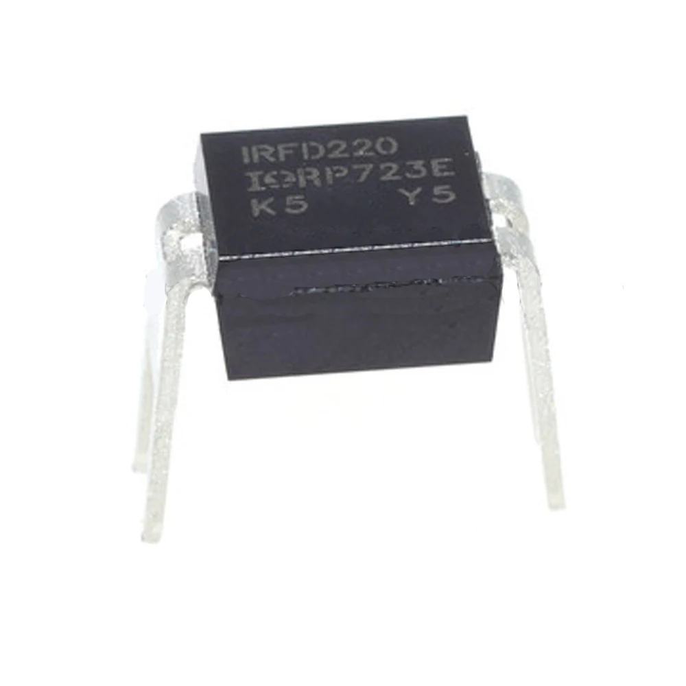 

5 PCS NEW IRFD220 N channel DIL-4 MOSFET's