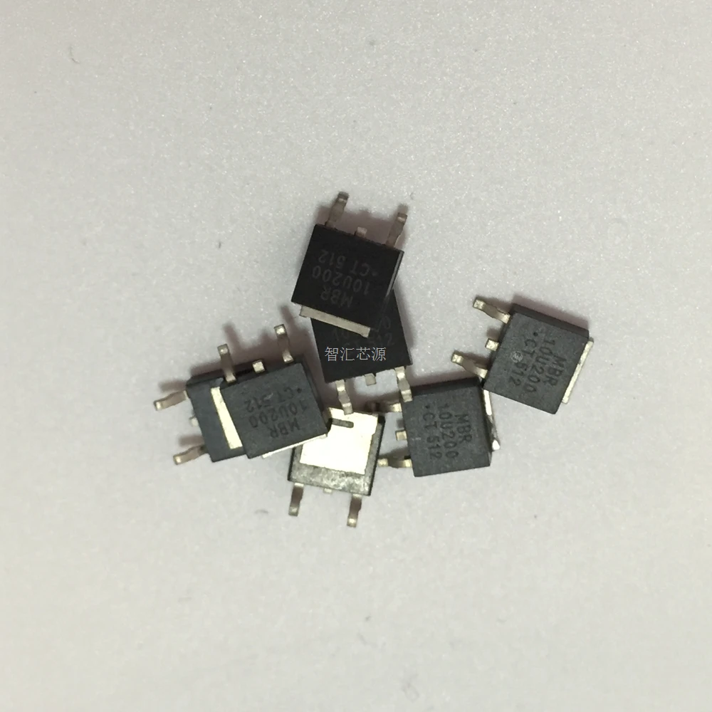 

FREE SHIPPING 100PCS/LOT MBR10U200CT TO-252