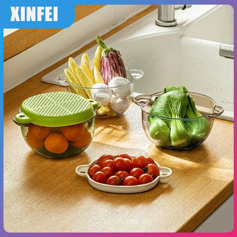 

Storage Peripfhery Dish Washing Basin Good Storage High Apearance Filter Basket Available In Three Clors Covered Basket 132g