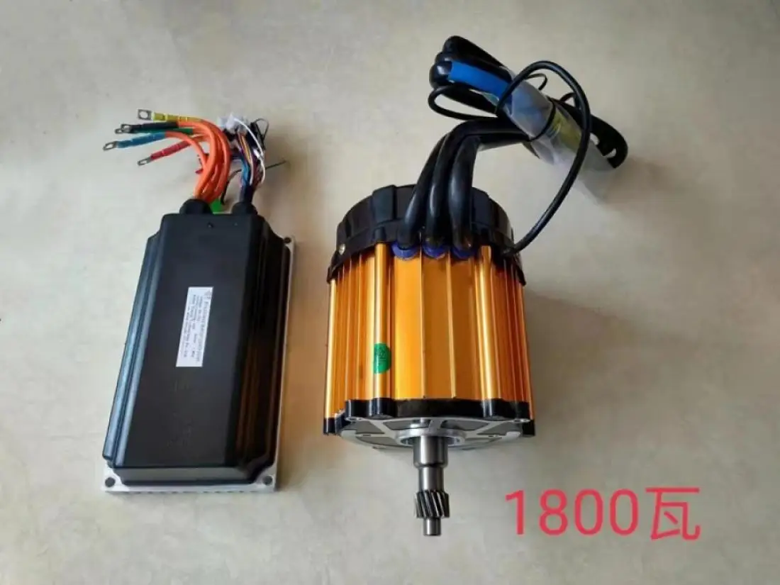 Электрический трехколесный двигатель 60 в 1200 Вт 1500 1800 четырехколесный постоянный