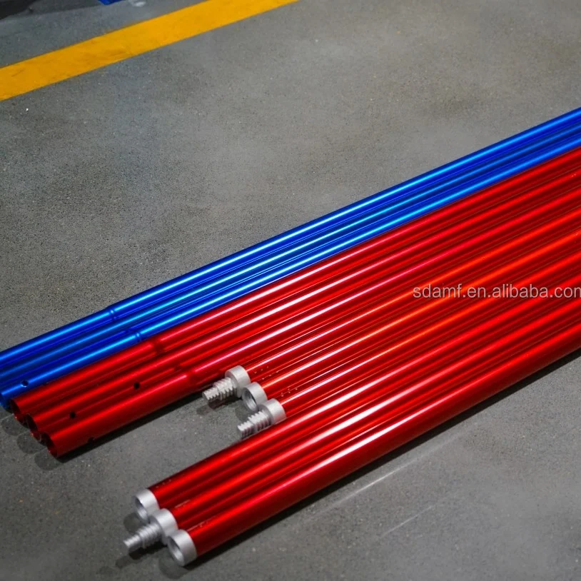 

1-3/4"X 6' Replacement Push Button Aluminum Handle Bull Float Poles