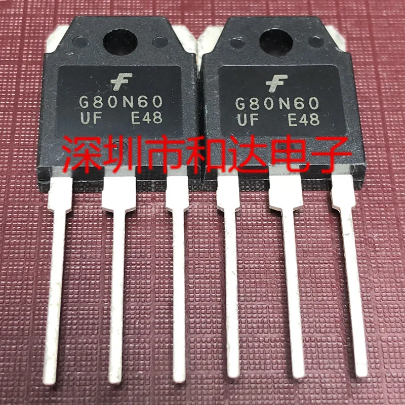 

Бтиз SGH80N60UF G80N60UF, 5 шт.-10 шт., 600 В, в наличии, новый и оригинальный