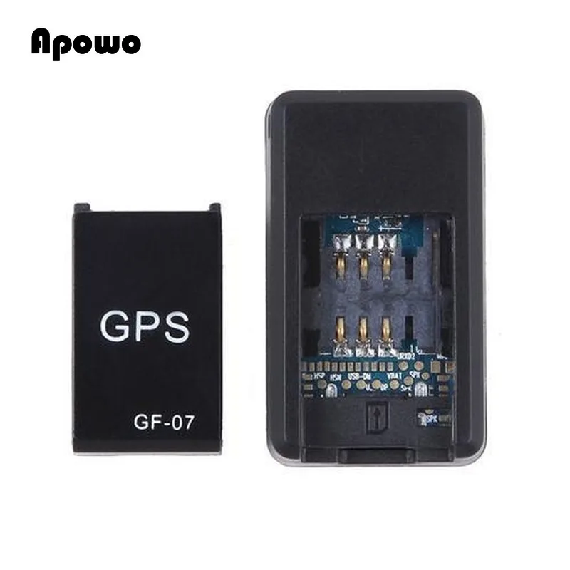 GF07 GSM GPRS Мини-автомобильный магнитный GPS антипотерянный записывающий устройство для реального времени отслеживания локатор трекера поддерживает TF-карту на.