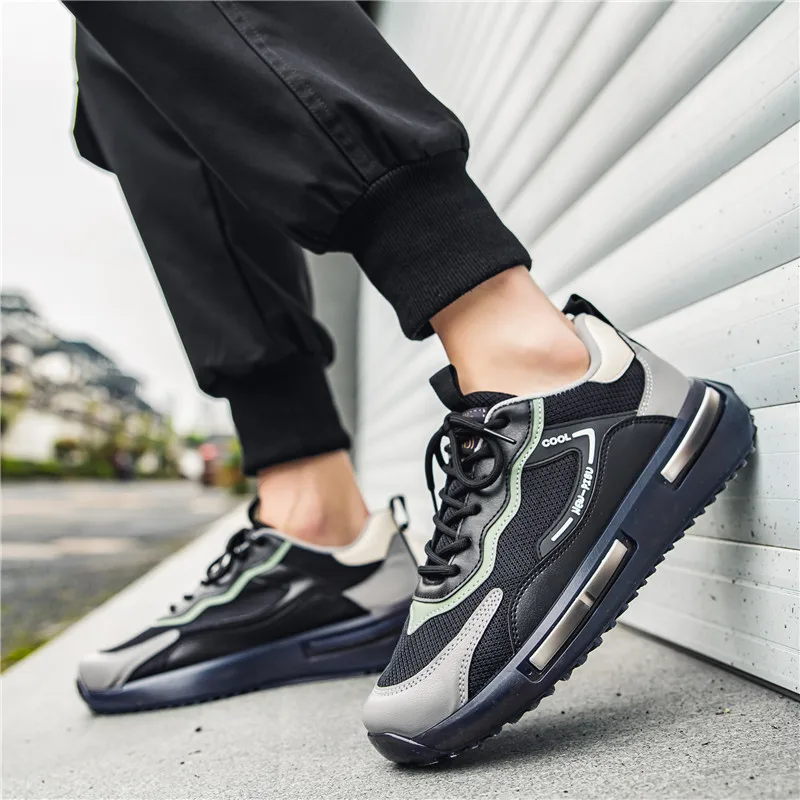 New Golf Shoes Mesh Breathable Comfortable Golf Sneakers Outdoor Exercise Running Shoes Men's Grass Non-Slip Golf Sneakers