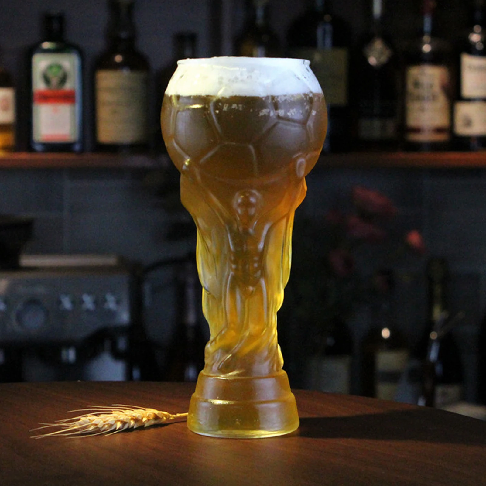 

460 кружки для пива мужские, из высококачественного рамного стекла, креативные, в форме мл футбольный