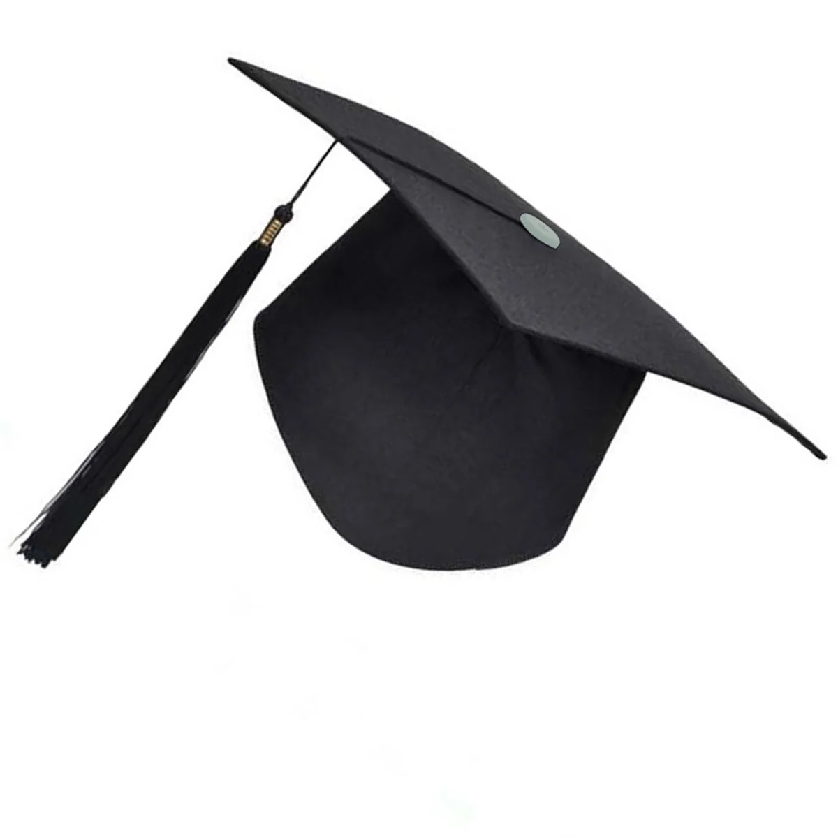 

Graduation Cap Gown Caps Hat Black Costume High Tassel School Bachelor Matte Party Grad Unisex Decorations Senior College