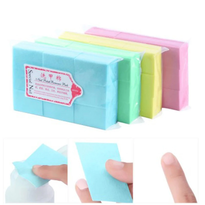 

Lint Free Nail Polish Magic Remover Cotton Wipes UV Gel Polish Remover Cleaner Paper Pad Nail Art Cleaning Manicure Tools Tips