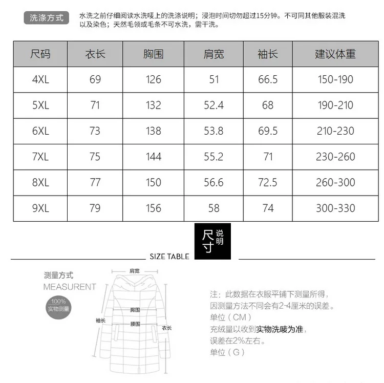 2022  New Thickened Cotton Jacket Fat Plus Fat Plus Size Down Cotton-padded Jacket Winter Loose Men's Fat Man Extra-large Coat