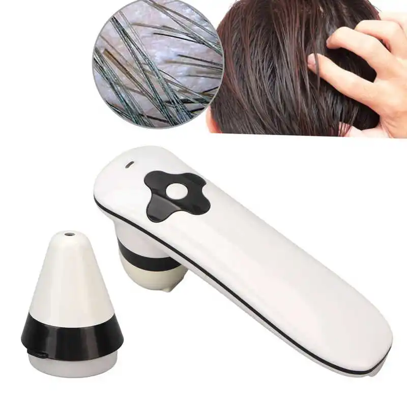 

Diagnosis Hair Analyzer Wireless 50X 200X Magnification Hair Follicle Detector Scalp Health Care for Home