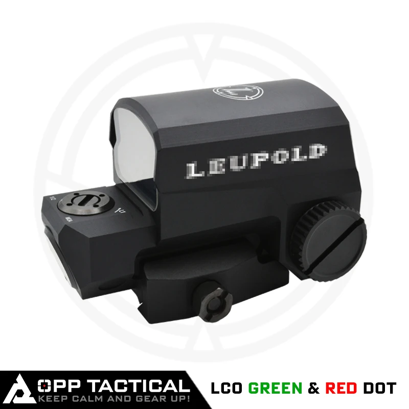 

LCO зеленый и красный точечный голографический прицел Refle Sight идеальная копия для тактического страйкбола подходит 20 мм планка Вивера Пикати...