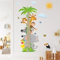 coconut tree wall stickers home decoration accessories kawaii childrens room decor for kids child wallpaper removable poster