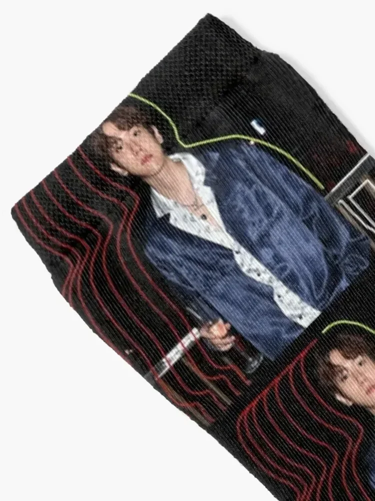 Носки Baekhyun Чулки для кроссфита Рождественские женские носки Мужские