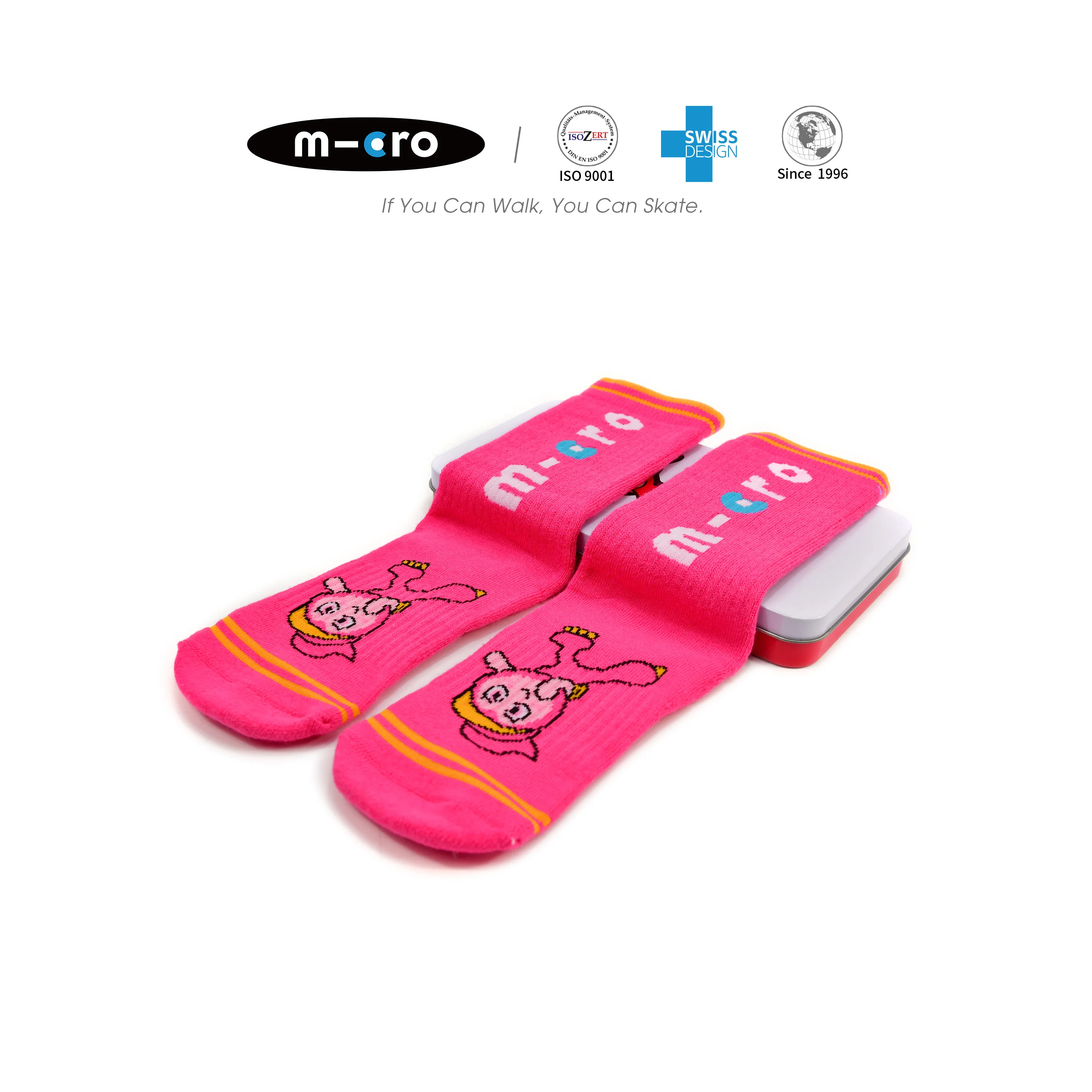 

MICRO SKATE m-cro KIDS SOCKS,Cotton Sport Sock for Children Skating