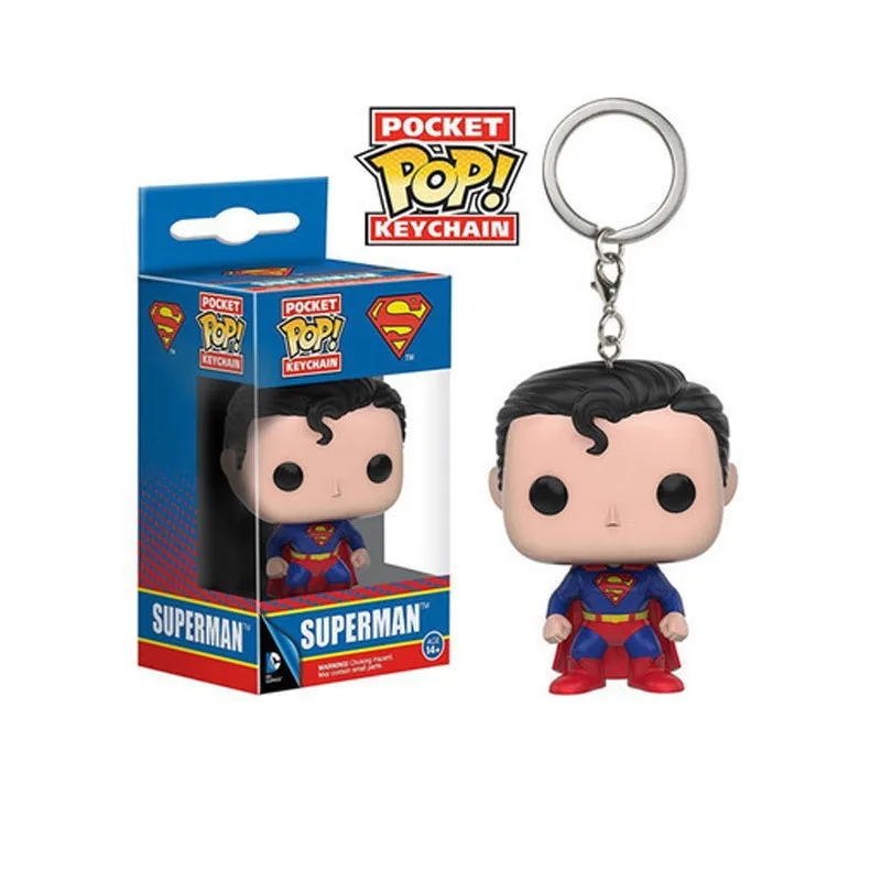 Funko Pop Marvel Аниме Фигурка DC Супергерой Брелок Подвеска Боба Фетт Поп Модель Куклы