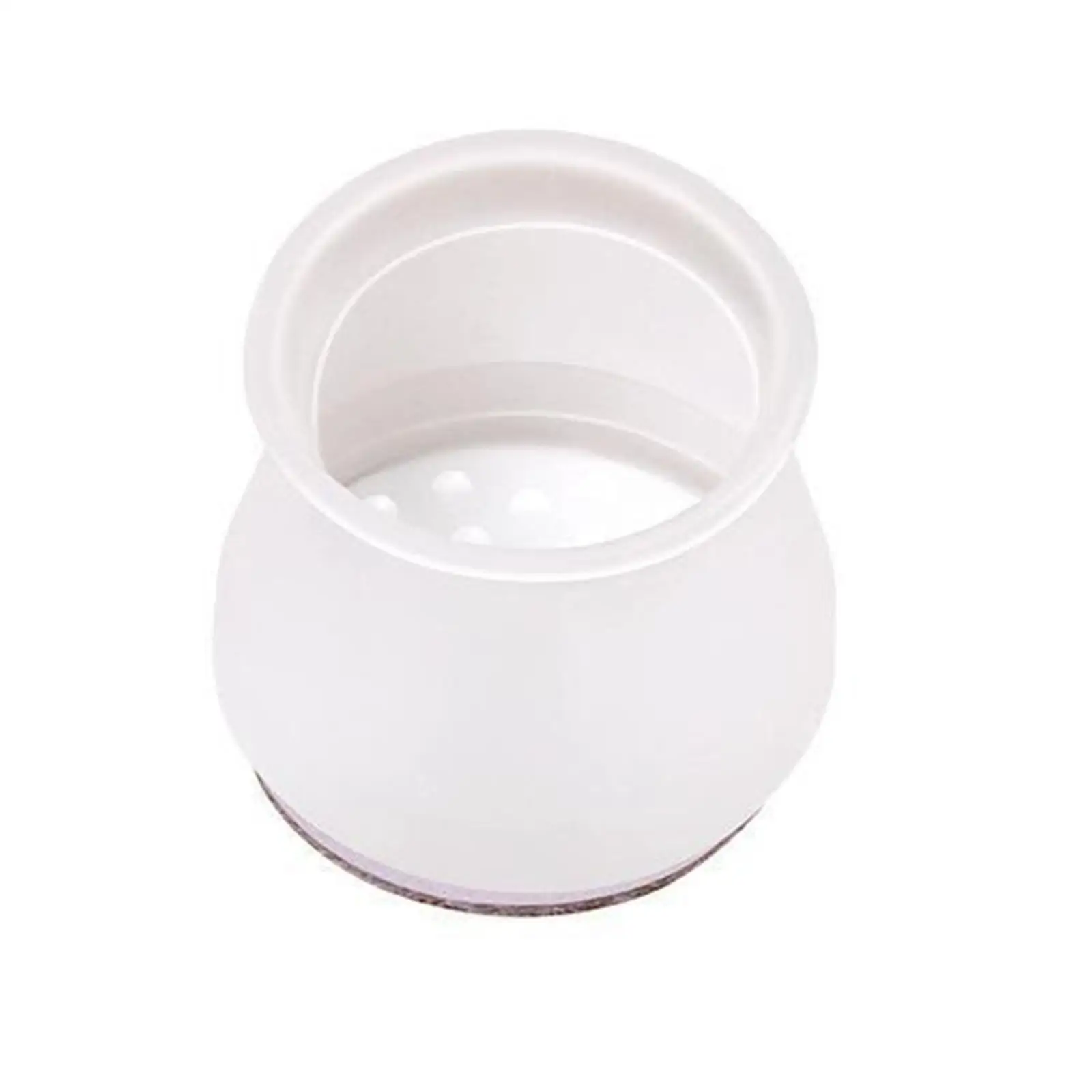 

Silicone Chair Leg Caps Feet Cover Pads Protectors Clear Round