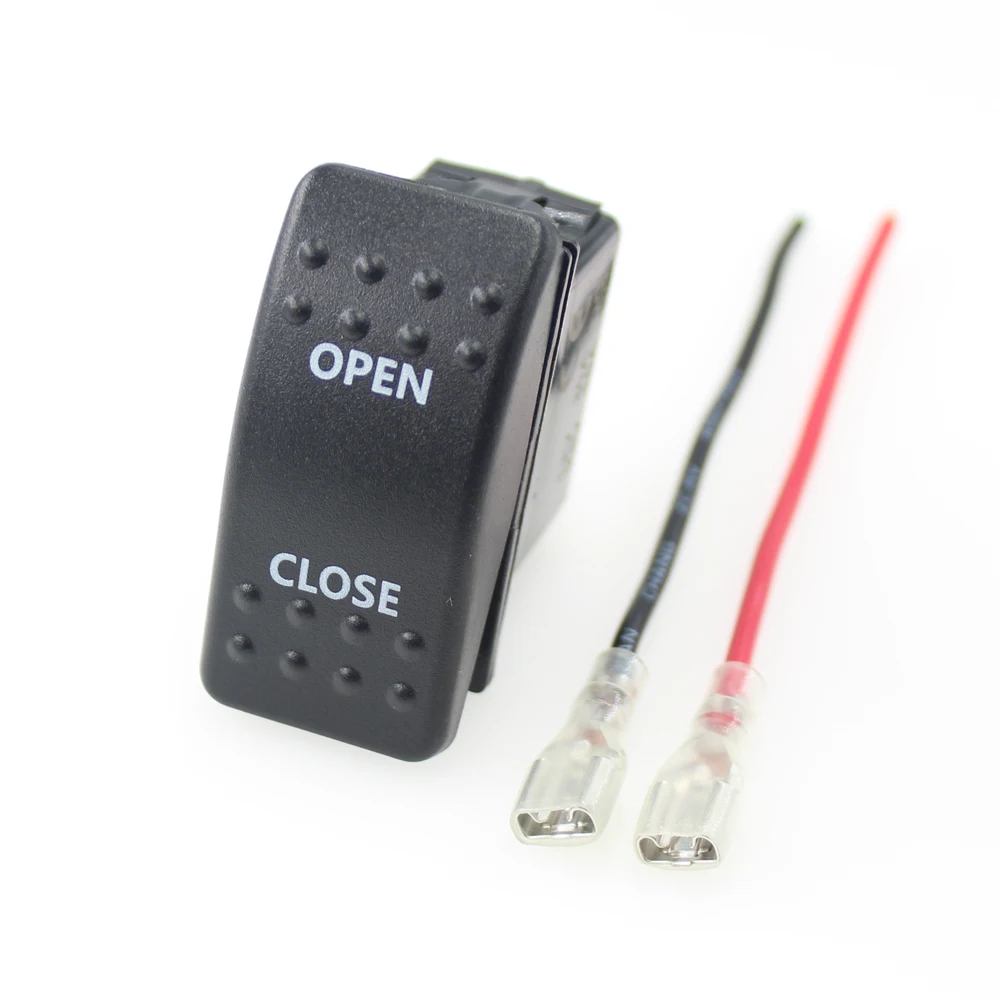 Водонепроницаемый 2-контактный переключатель SPST вкл./ВЫКЛ. 20A/12V 10A/24V 110V/230V