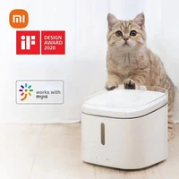 xiaomi youpin hot smart automatic pets water drinking dispenser fountain puppy dog cat mute drink feeder bowl for mijia app