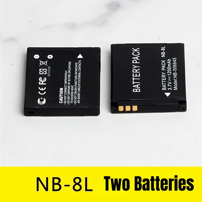 Фото Зарядное устройство NB-8L, аккумулятор для камеры, для Canon A2200 A3000 A3001 A3100 A3200 A3300 PC1474 PC1475 PC1585 PC1589 PC1590 №5