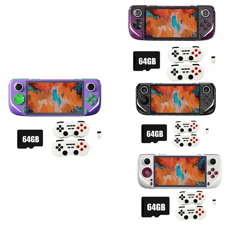 Портативная игровая консоль E6 Plus + 2X Controller 64G 15000 игр 5-дюймовая