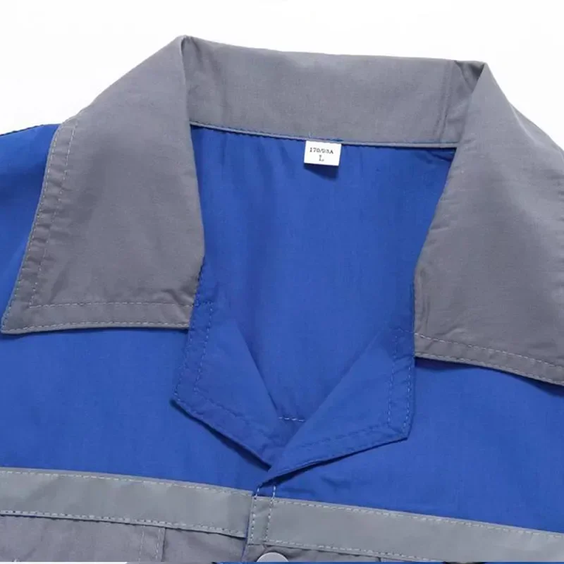 

Большой Летний светоотражающий тонкий комбинезон с коротким рукавом и логотипом, мужской комбинезон с принтом и карманами «сделай сам», новинка, дышащий комбинезон