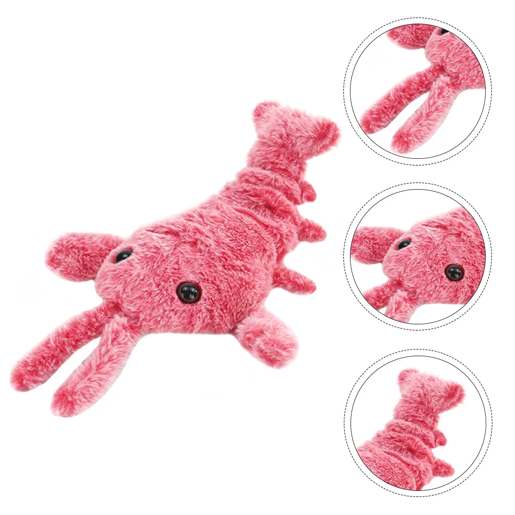 

Cat Toy Toys Kitten Moving Plush Automated Automatic Exercise Interactive Kicking Stufffed Motion Chew Chasing Biting Floppy