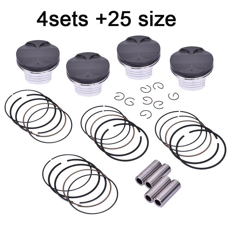 

STD 75 мм штифт 17 мм комплект поршневых колец для мотоцикла 13101-MCJ-750 для Honda CBR900RR AC CBR1000RR-R CBR1000RR-R 3AC REPSOL EDITION