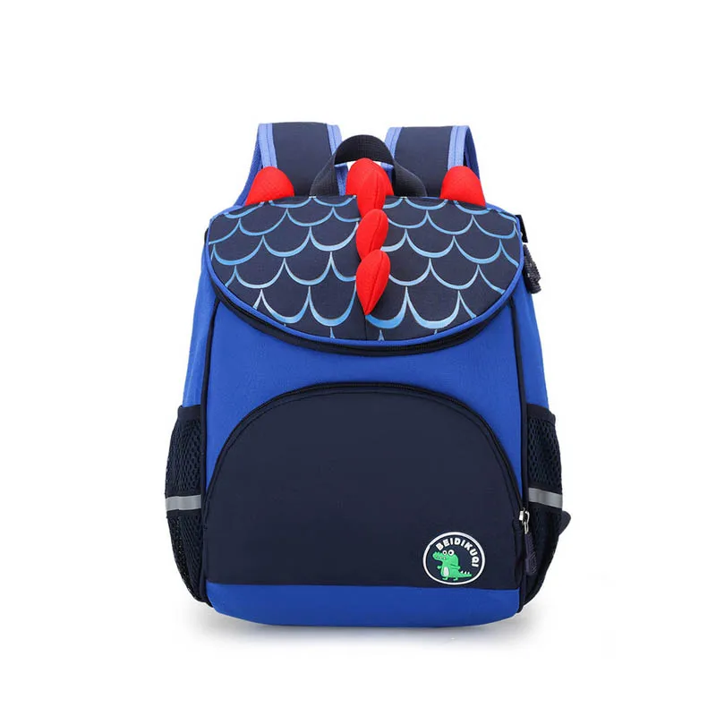 New Style Schoolbag Cartoon Dinosaur Children Backpack Kindergarten Schoolbag Boys and Girls Baby Large Capacity