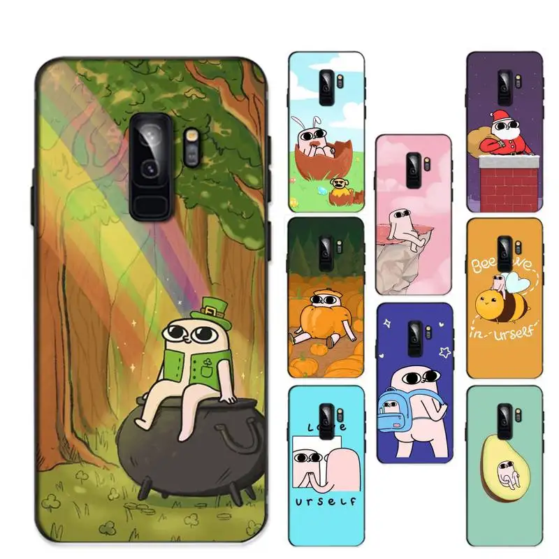 

YNDFCNB Big Eyes Ketnipz Phone Case for Samsung A51 A30s A52 A71 A12 for Huawei Honor 10i for OPPO vivo Y11 cover