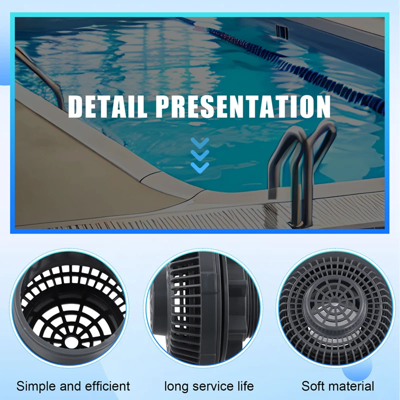 P6H1323 Pool Inlet Outlet Strainer Attachment Swimming Replacement For Hnemix INTEX
