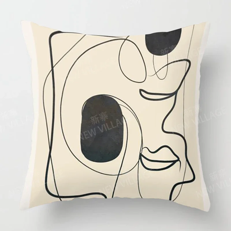 Скандинавское осеннее украшение для дома наволочка дивана бархатный