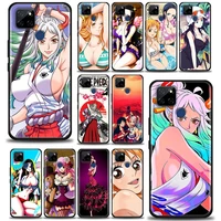 one piece phone case for realme c1 c2 c21y c25 c12 gt master 5g gt2 neo2 cases silicone cover yamato sexy girl robin anime coque