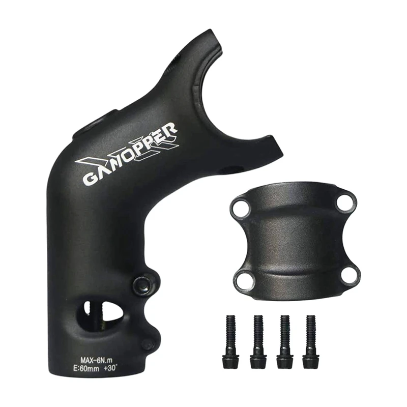 

GANOPPER 30 Degree XC AM MTB Riser Tube Mountain Bike Handlebar Stem 31.8Mm Road Bicycle Stem 60MM Cycling Angle